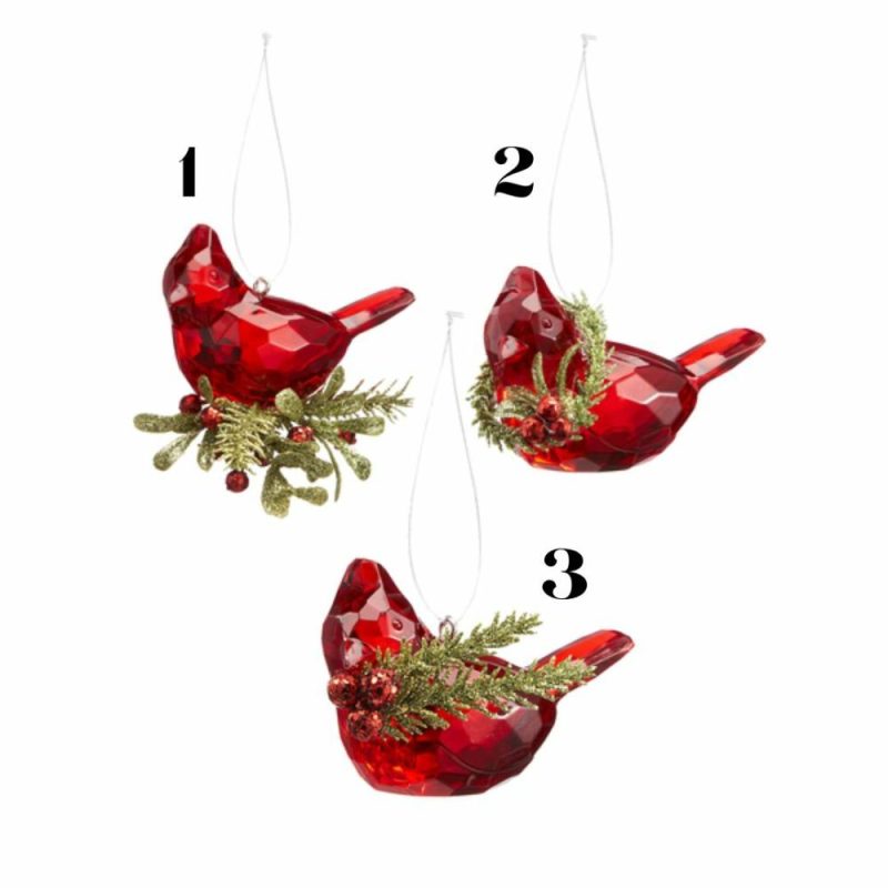 Christmas Tree Décor |  3"L Teeny Cardinal Ornament (Sold Individually) Christmas Décor Christmas Tree Décor