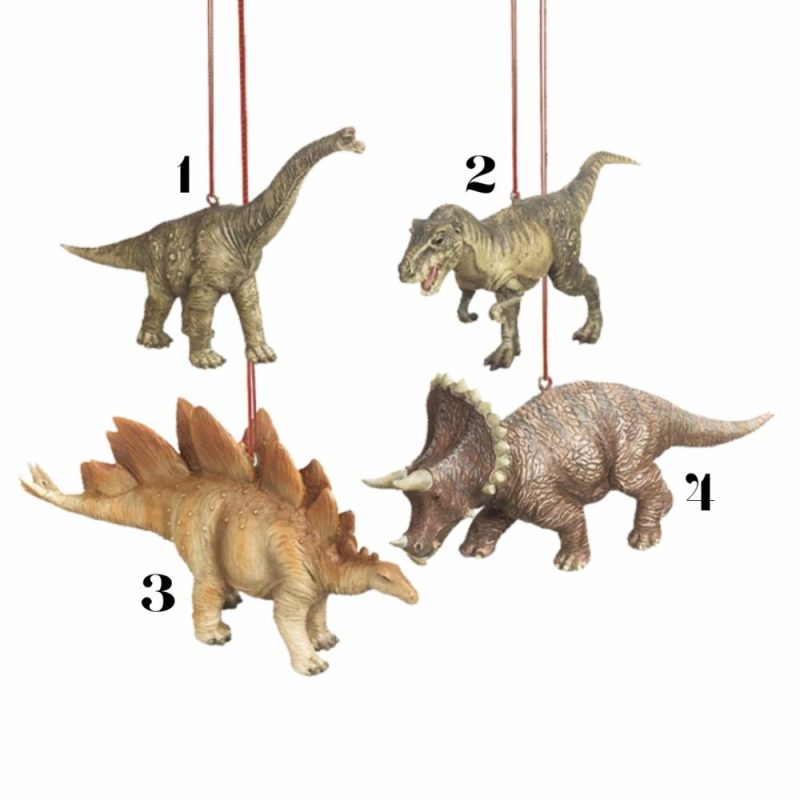 Christmas Tree Décor |  4" Resin Dinosaur Ornaments Christmas Décor Christmas Tree Décor