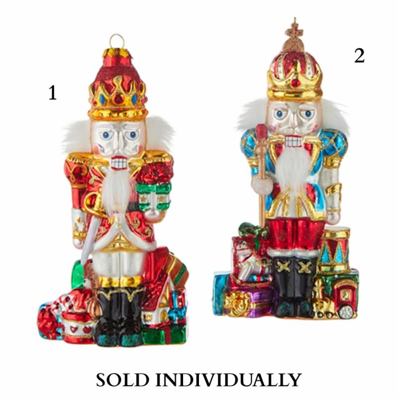 Christmas Tree Décor |  8.75" Nutcracker Ornament (2 Styles – Sold Individually) Christmas Décor Christmas Tree Décor