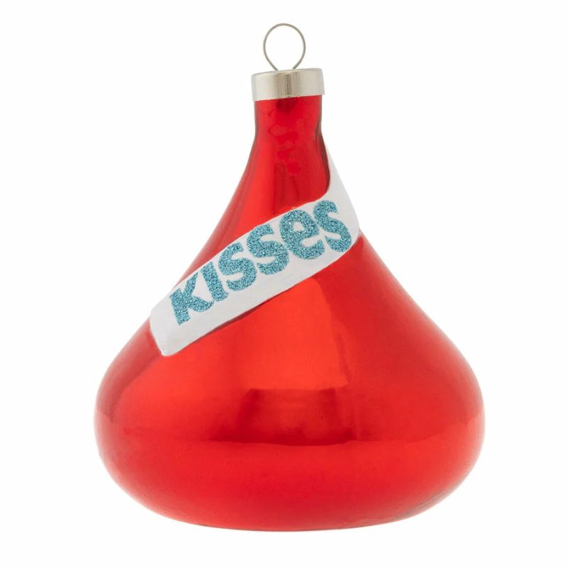 Christmas Tree Décor |  Glass Hershey’s Kisses Ornament Christmas Décor Christmas Tree Décor