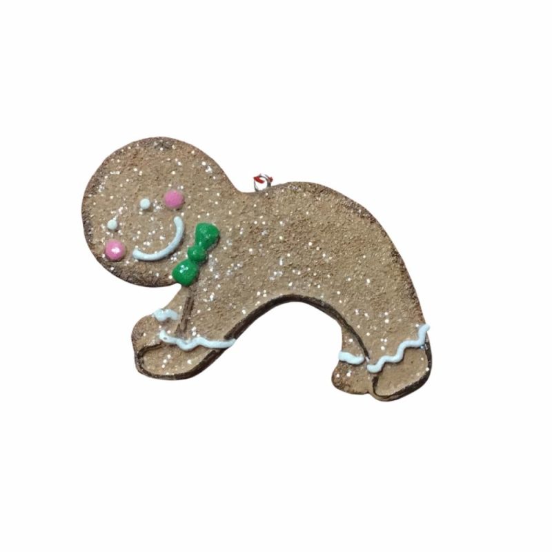 Christmas Tree Décor |  Laying Gingerbread Ornament Christmas Décor Christmas Tree Décor