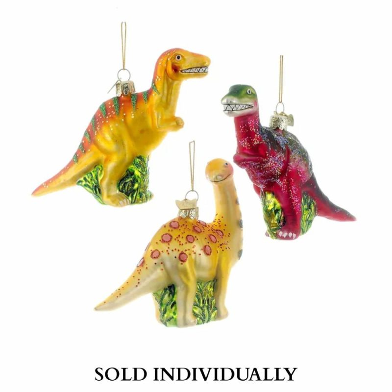 Christmas Tree Décor |  Noble Gems Dinosaur Glass Ornaments (Sold Individually) Christmas Décor Christmas Tree Décor