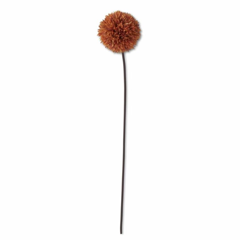 Fall & Harvest Décor |  Orange Allium Stem, 31" Fall / Halloween Fall & Harvest Décor