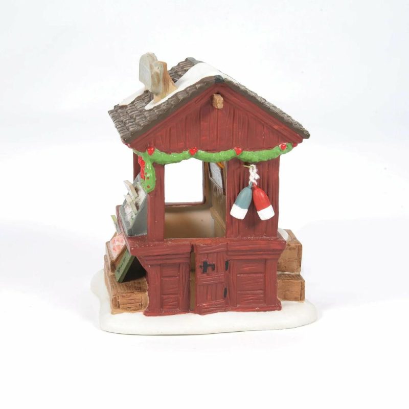 Figurines |  Dickens’ Village – Fishmonger Christmas Décor Figurines