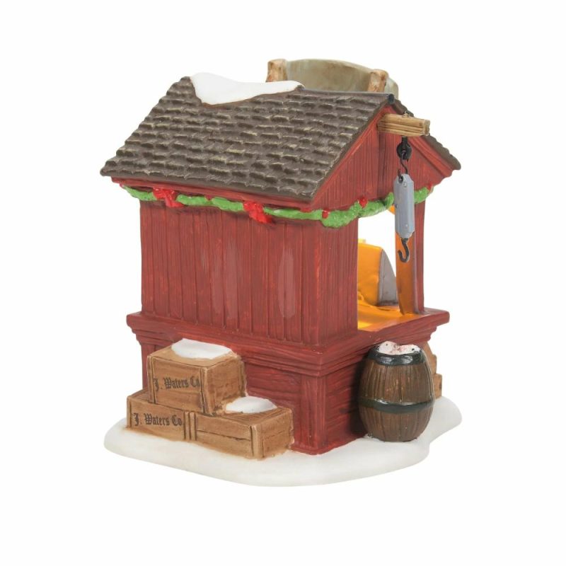 Figurines |  Dickens’ Village – Fishmonger Christmas Décor Figurines