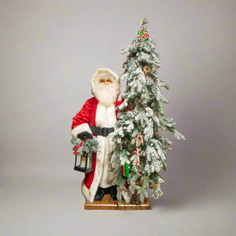 Figurines |  Father Christmas – Candied Opa, 36" Christmas Décor Figurines