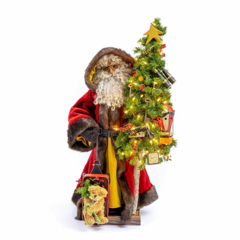 Figurines |  Father Christmas – Christmas Journey, 29" Christmas Décor Figurines