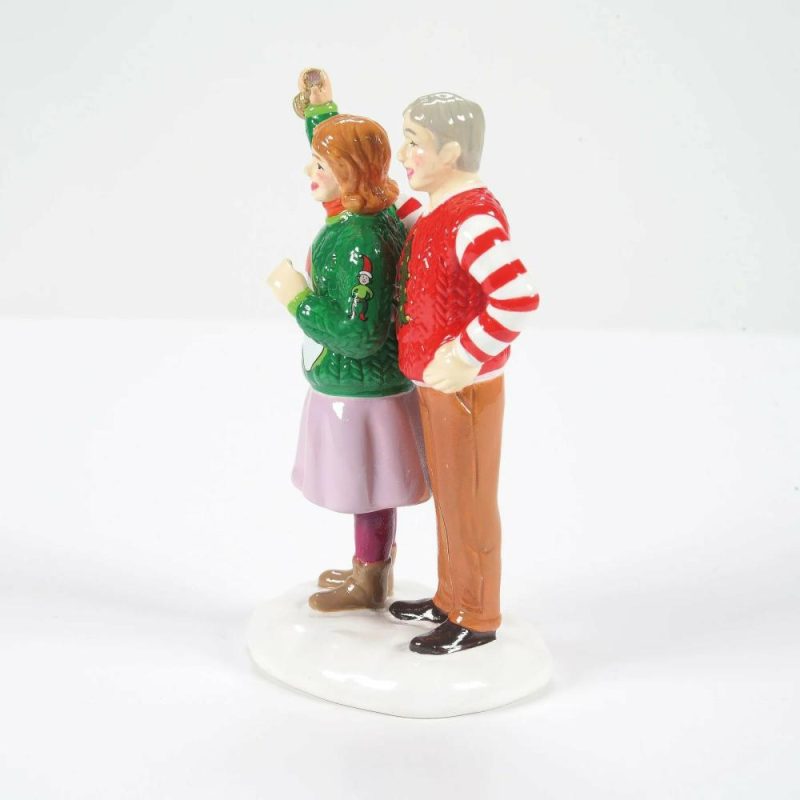 Figurines |  The Original Snow Village – Ugliest Sweater Champion Christmas Décor Figurines