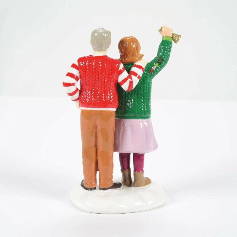 Figurines |  The Original Snow Village – Ugliest Sweater Champion Christmas Décor Figurines