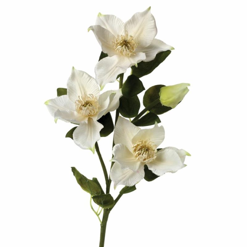 Greenery |  Helleborus Flowers With Bud Spray 20" Christmas Décor Greenery