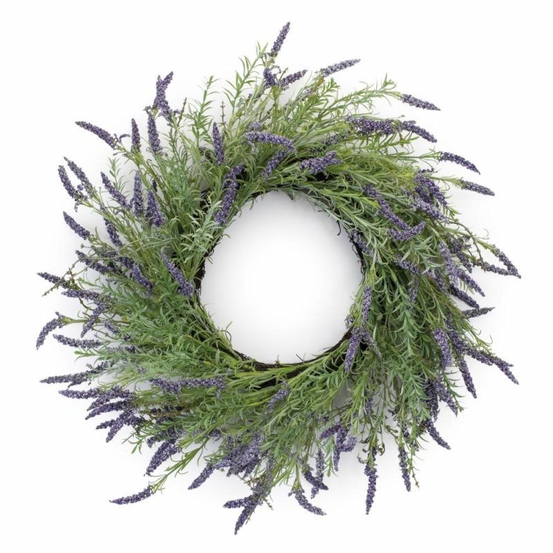 Greenery |  Lavender Wreath 24"D Christmas Décor Greenery