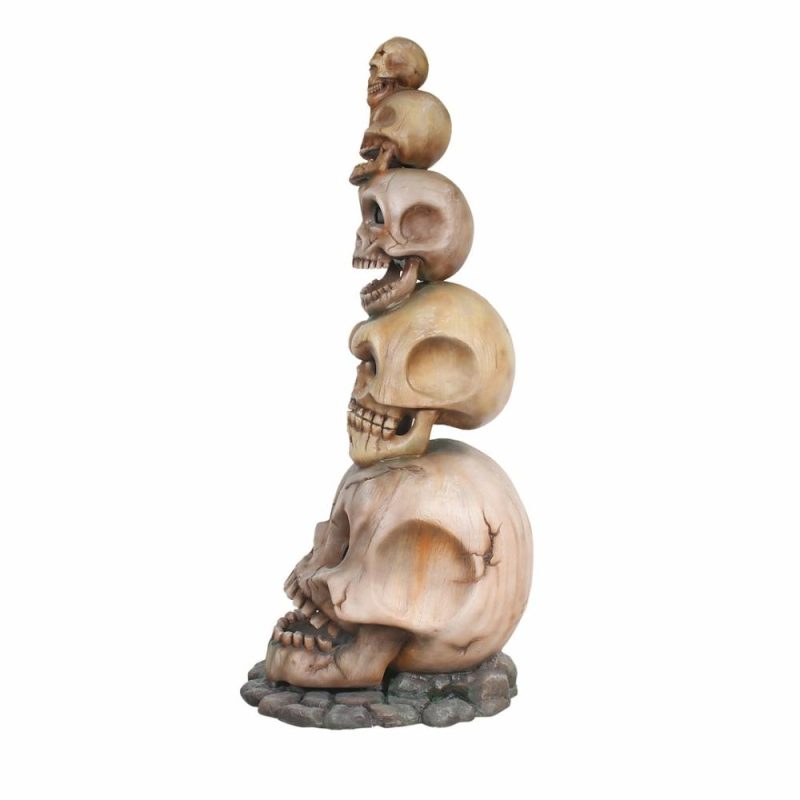 Large Halloween Décor |  5 Moods Skull Pillar Fall / Halloween Large Halloween Décor