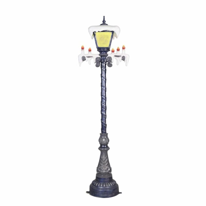 Large Halloween Décor |  Candle Lamp Post Fall / Halloween Large Halloween Décor