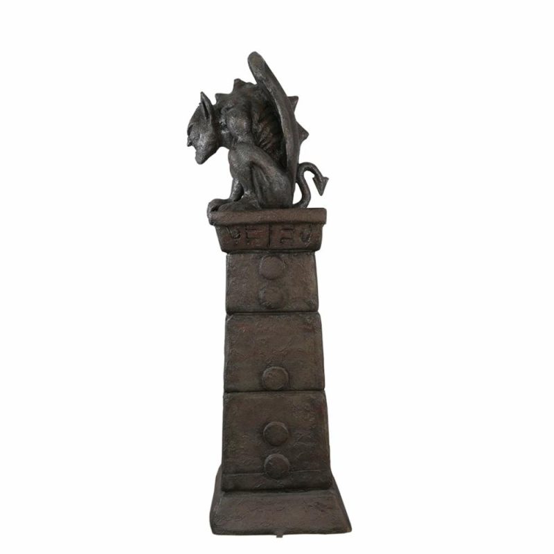 Large Halloween Décor |  Gargoyle Pillar Fall / Halloween Large Halloween Décor