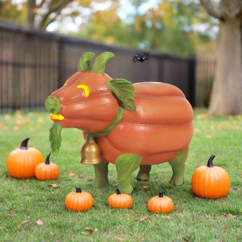 Large Halloween Décor |  Pumpkin Goat Fall / Halloween Large Halloween Décor