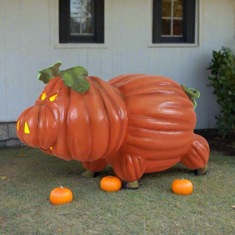 Large Halloween Décor |  Pumpkin Pig Fall / Halloween Large Halloween Décor