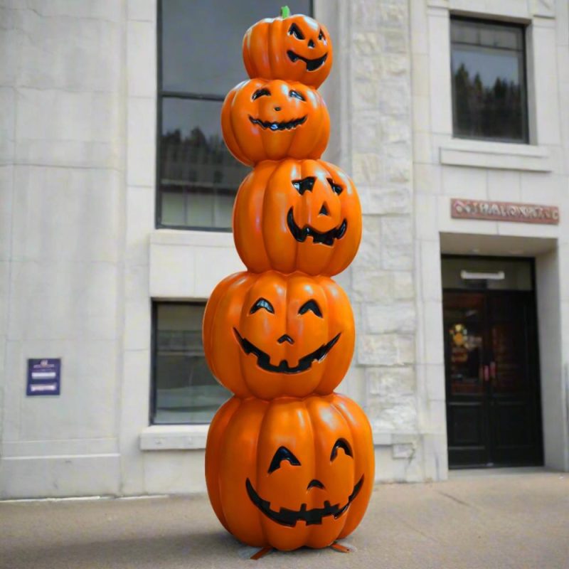 Large Halloween Décor |  Pumpkin Tower Fall / Halloween Large Halloween Décor