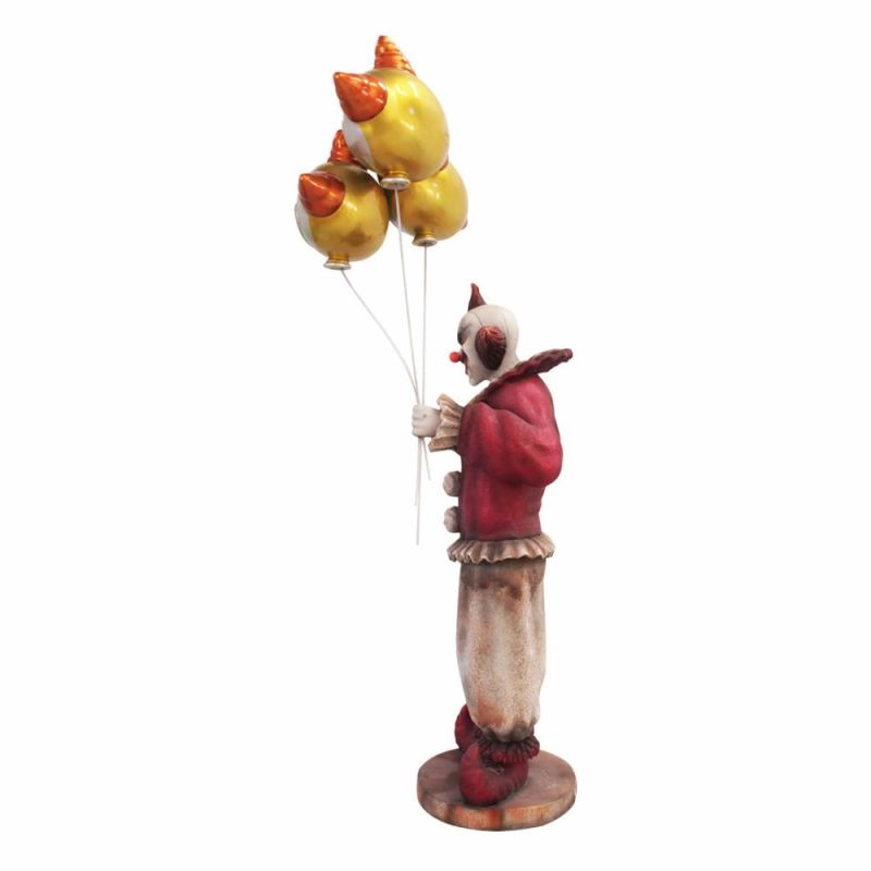 Large Halloween Décor |  Scary Clown With Balloon Fall / Halloween Large Halloween Décor