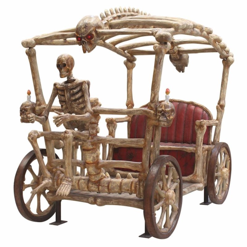 Large Halloween Décor |  Skeleton Carriage Fall / Halloween Large Halloween Décor