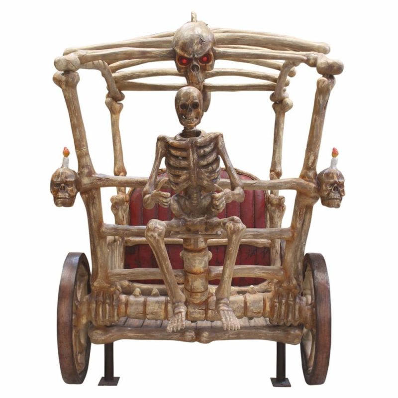 Large Halloween Décor |  Skeleton Carriage Fall / Halloween Large Halloween Décor