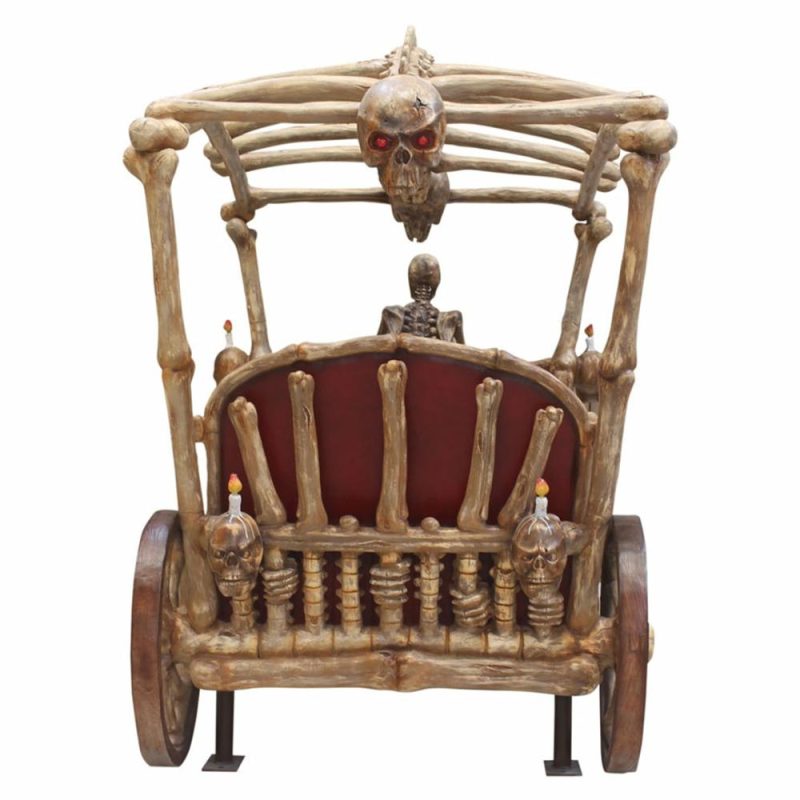 Large Halloween Décor |  Skeleton Carriage Fall / Halloween Large Halloween Décor