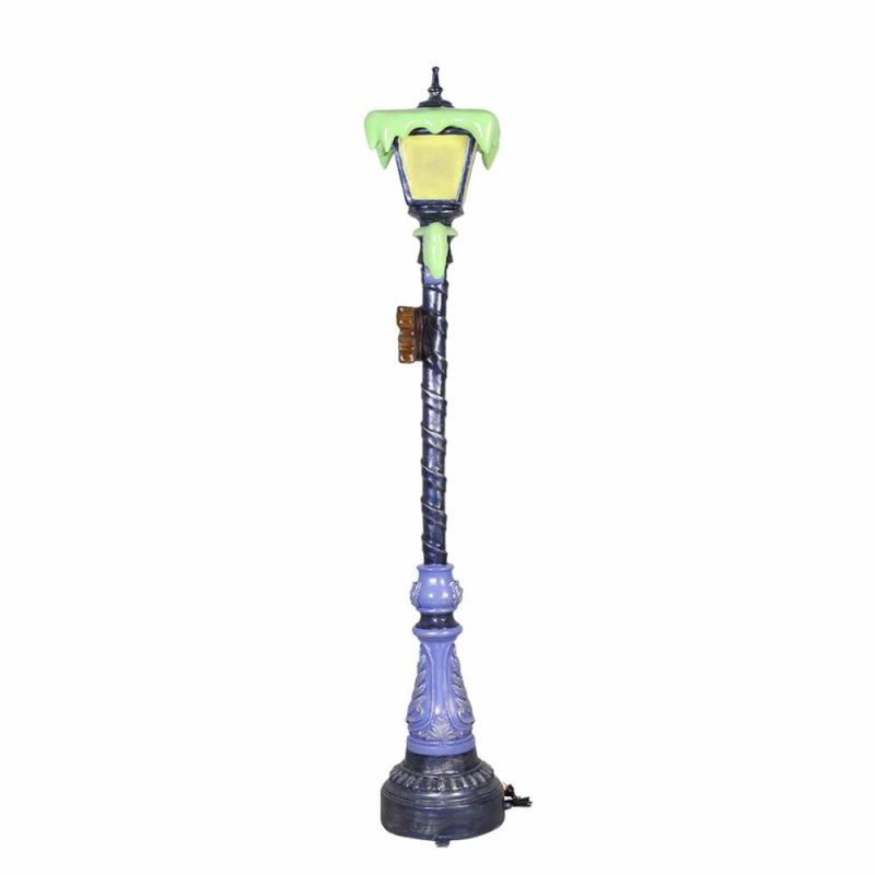 Large Halloween Décor |  Slimed Witch Lamp Post Fall / Halloween Large Halloween Décor