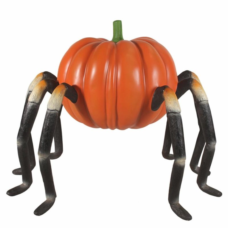 Large Halloween Décor |  Spider Pumpkin 100Cm Fall / Halloween Large Halloween Décor