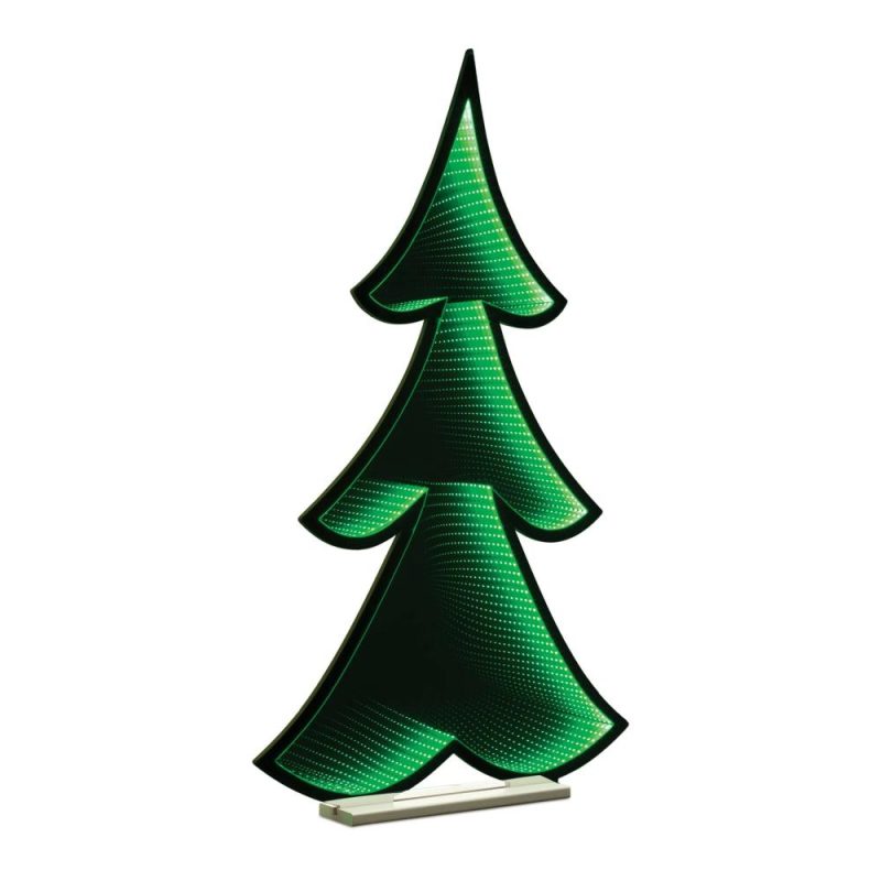 Lights |  Tree Infinity Light 46"H Acrylic W/Ul Plug Christmas Décor Lights