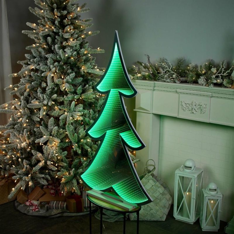 Lights |  Tree Infinity Light 46"H Acrylic W/Ul Plug Christmas Décor Lights