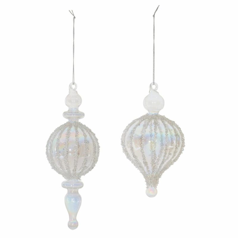 Christmas Tree Décor |  Finial Or Onion Palace Glamour Glass Ornament (Sold Individually) Christmas Décor Christmas Tree Décor