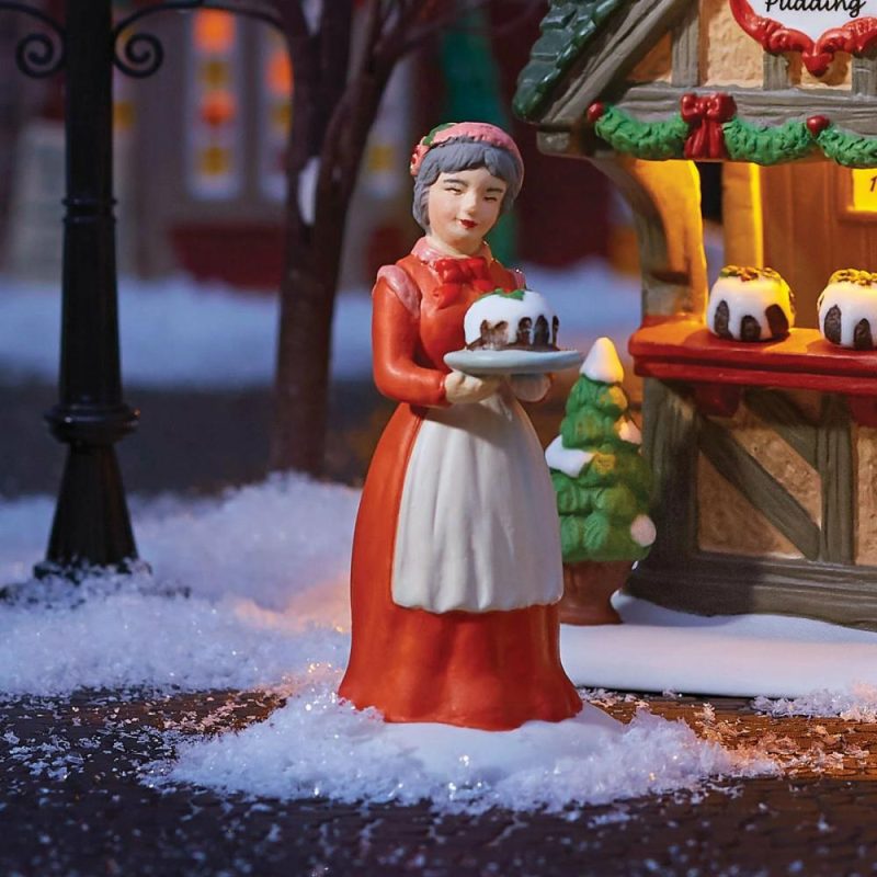 Figurines |  Dickens’ Village – A Silver Coin In Every Bake Christmas Décor Figurines