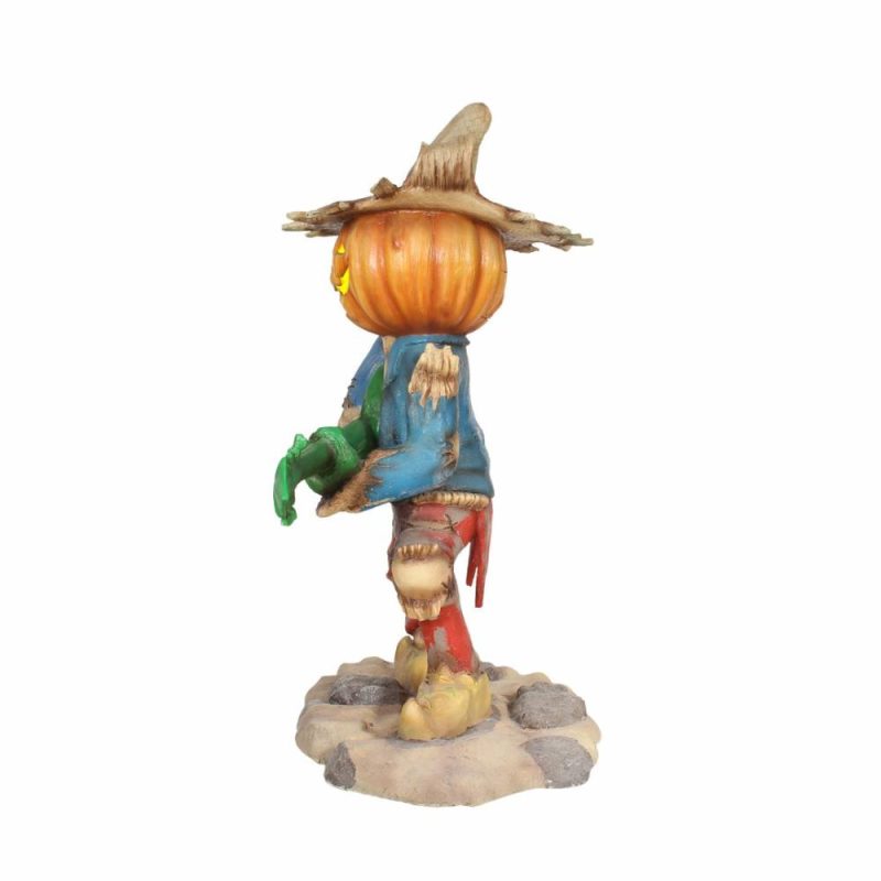 Large Halloween Décor |  Pumpkin Scarecrow Playing Banjo Fall / Halloween Large Halloween Décor