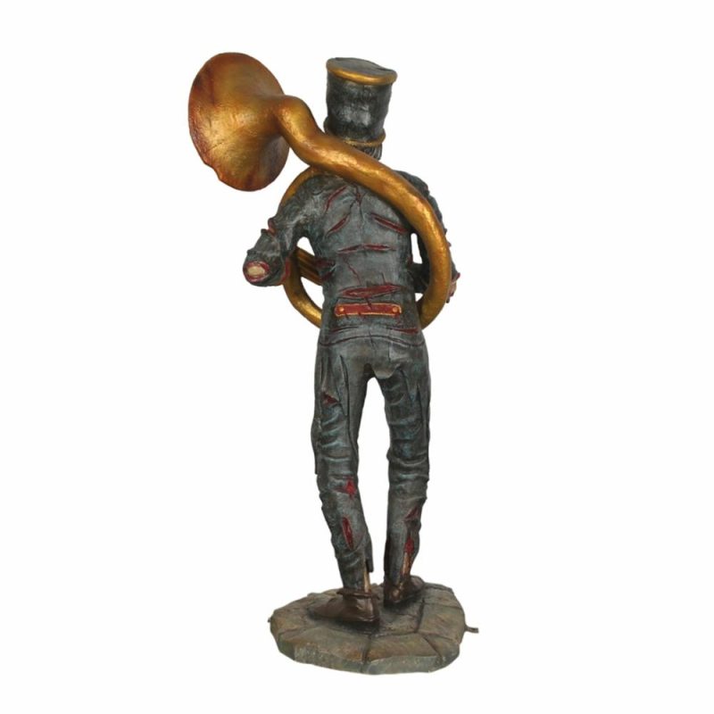 Large Halloween Décor |  The Undead Horn Player Fall / Halloween Large Halloween Décor