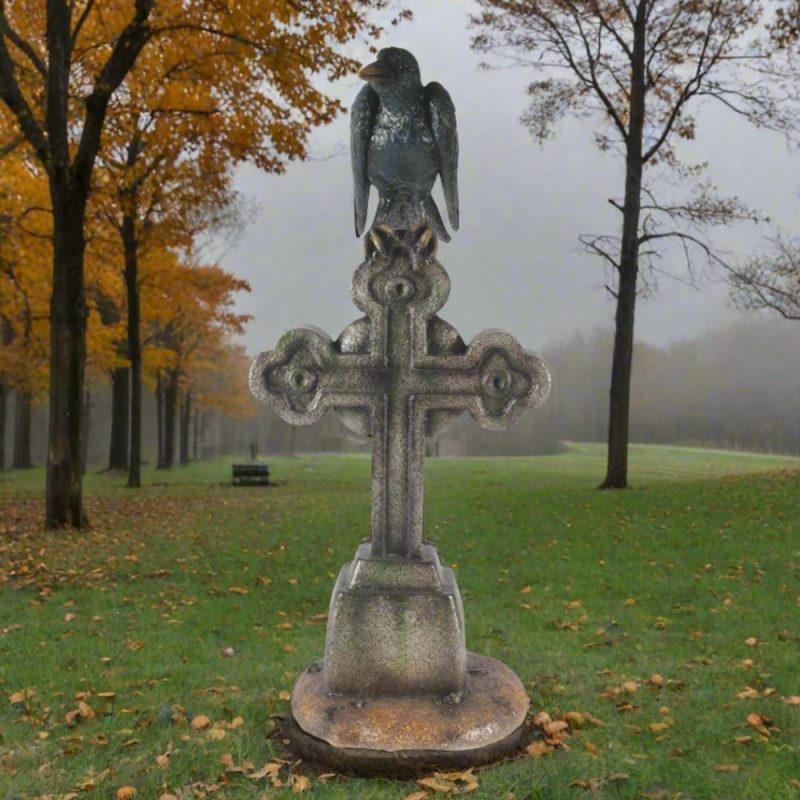 Large Halloween Décor |  Graveyard Cross Fall / Halloween Large Halloween Décor