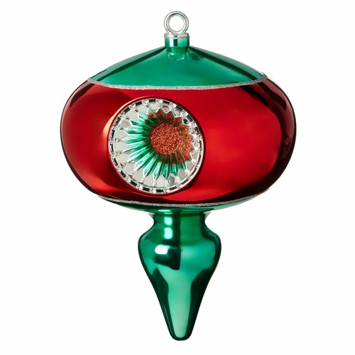 Christmas Tree Décor |  12" Reflector Finial Ornament Christmas Décor Christmas Tree Décor