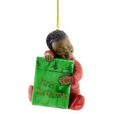 Christmas Tree Décor |  3.5" Christmas Boy Ornament Christmas Décor Christmas Tree Décor