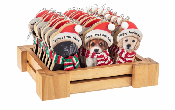 Christmas Tree Décor |  3.5" Dogs Ornaments (Sold Individually) Christmas Décor Christmas Tree Décor