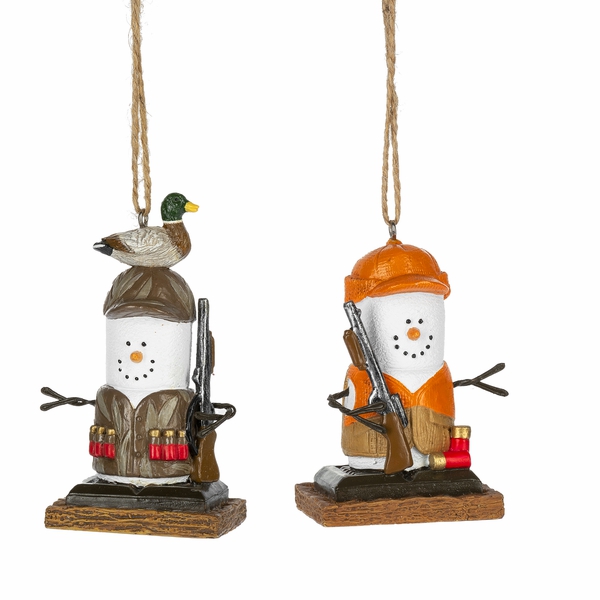 Christmas Tree Décor |  3.5" S’Mores Duck Hunting Ornament (Sold Individually) Christmas Décor Christmas Tree Décor