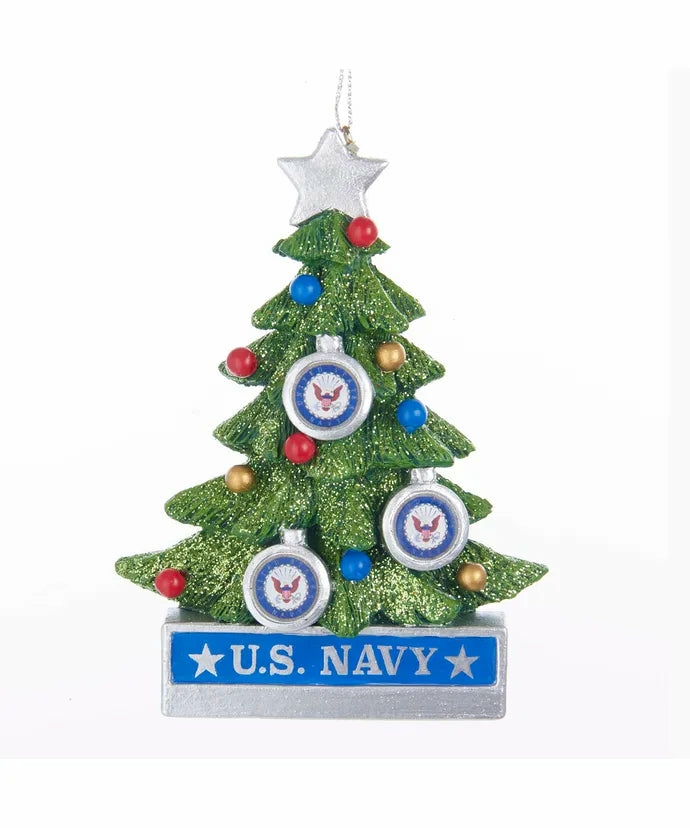 Christmas Tree Décor |  4.5" Us Navy Tree Ornament (Sold Individually) Christmas Décor Christmas Tree Décor