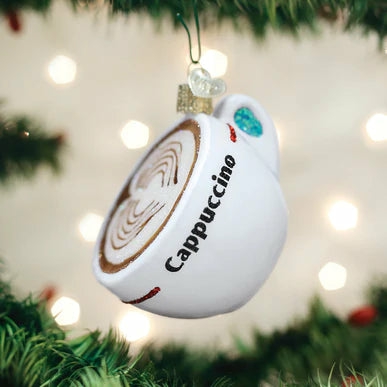 Christmas Tree Décor |  Glass Cappuccino Ornament Christmas Décor Christmas Tree Décor