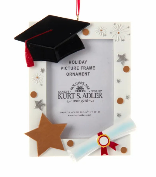 Christmas Tree Décor |  Graduation Picture Frame Ornament For Personalization Christmas Décor Christmas Tree Décor