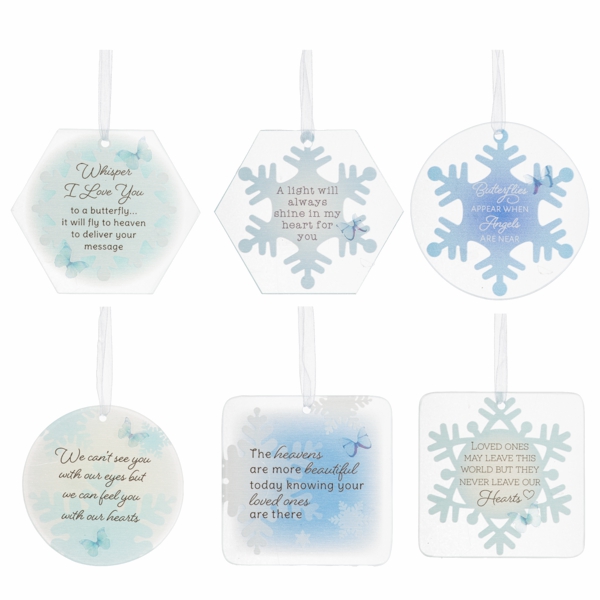 Christmas Tree Décor |  Memorial Butterflies – Ornaments In Gift Box (Sold Individually) Christmas Décor Christmas Tree Décor