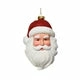 Christmas Tree Décor |  Plastic Santa Figure W Red Glitter Hat Christmas Décor Christmas Tree Décor