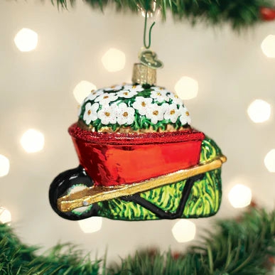 Christmas Tree Décor |  Wheelbarrow Glass Ornament Christmas Décor Christmas Tree Décor