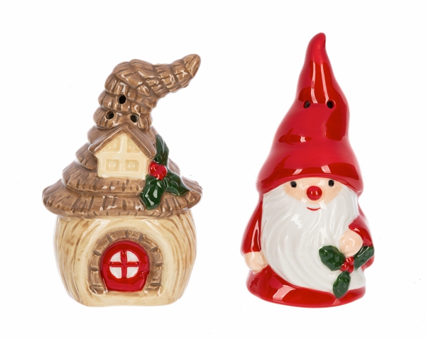 Home Décor |  Gnome Home Salt & Pepper Shaker Set (2 Pc. Set)(Sold Individually) Christmas Décor Home Décor