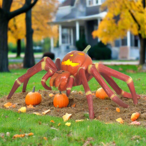 Large Halloween Décor |  Pumpkin Tarantula Fall / Halloween Large Halloween Décor