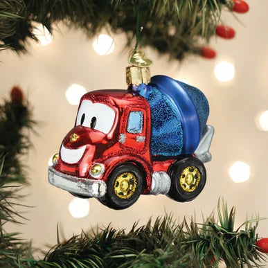 Christmas Tree Décor |  Cheerful Cement Truck Ornament Christmas Décor Christmas Tree Décor